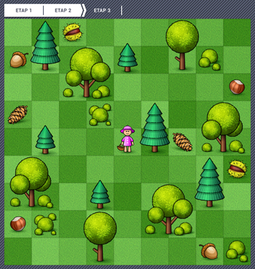 Forest treasures - game