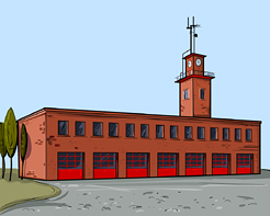 fire station building