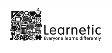 logo Learnetic - achromatic