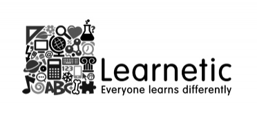 logo Learnetic - monochrome