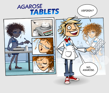 agarose in tablets