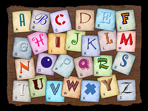 selecting letters